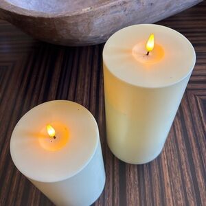 Outdoor Cream LED Candles